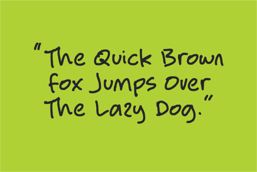 Image Preview of Enchant Handwritten Font - A Font that Looks Like Handwriting Word