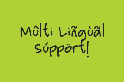 Image Preview of Enchant Handwritten Font - A Font that Looks Like Handwriting Word