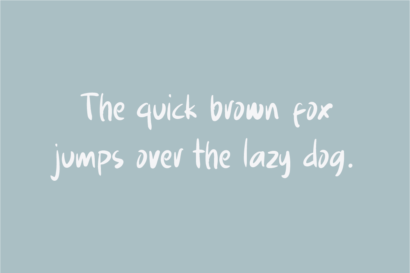 Image Preview of Excited Handwriting Font Free