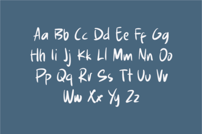 Image Preview of Excited Handwriting Font Free