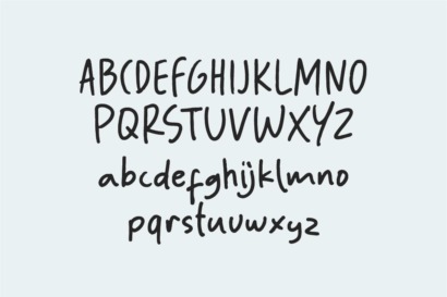 Image Preview of Exultant Handwriting Font Free
