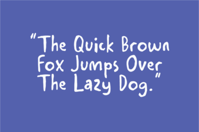 Image Preview of Fantasy Handwritten Font - A Handwriting Fonts for Cards