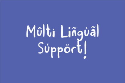 Image Preview of Fantasy Handwritten Font - A Handwriting Fonts for Cards