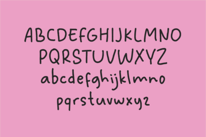 Image Preview of Grateful Handwritten Font - A Font that Looks Like Handwriting Word
