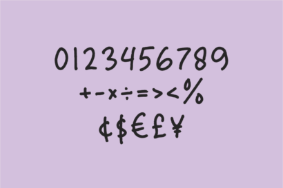 Image Preview of Grateful Handwritten Font - A Font that Looks Like Handwriting Word