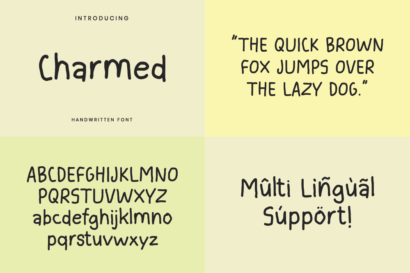 Image Preview of Handwritten Font Bundle Vol.4 - Best Book Cover Font