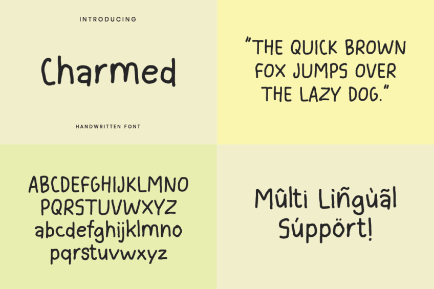 Image Preview of Handwritten Font Bundle Vol.4 - Best Book Cover Font