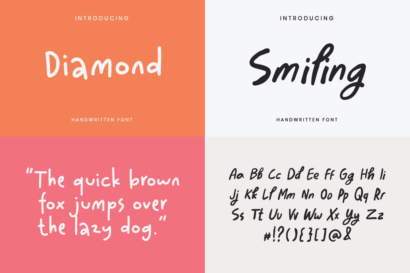 Image Preview of Handwritten Font Bundle Vol.4 - Best Book Cover Font