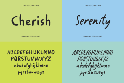 Image Preview of Handwritten Font Bundle Vol.5 - Best Book Cover Font