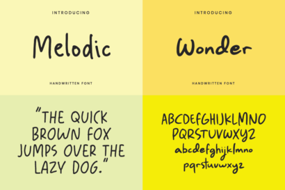 Image Preview of Handwritten Font Bundle Vol.5 - Best Book Cover Font