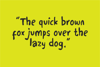 Image Preview of Sparkle Handwritten Font - A Handwriting Fonts for Cards