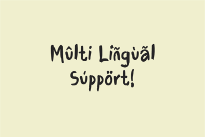 Image Preview of Sparkle Handwritten Font - A Handwriting Fonts for Cards