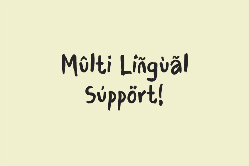 Image Preview of Sparkle Handwritten Font - A Handwriting Fonts for Cards