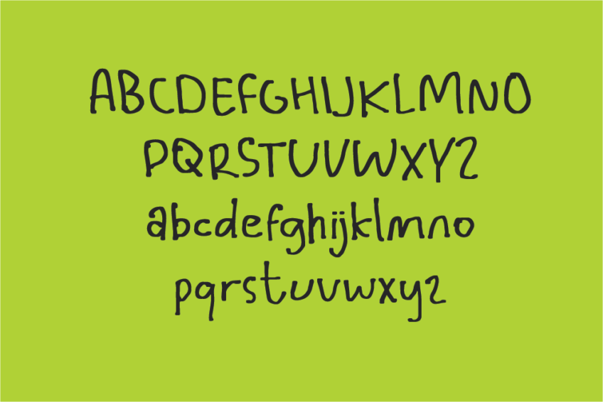 Image Preview of Vivacious Handwritten Font - A Handwriting Font Style
