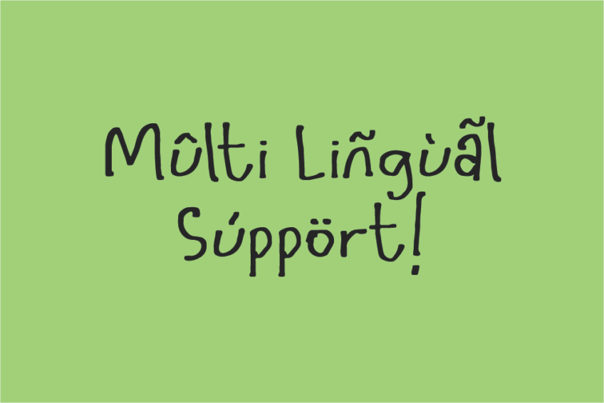 Image Preview of Vivacious Handwritten Font - A Handwriting Font Style