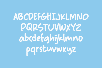 Image Preview of Weather Handwriting Font Free