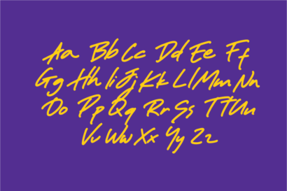 Image Preview of Patrick Handwritten Font - A Handwriting Font Style