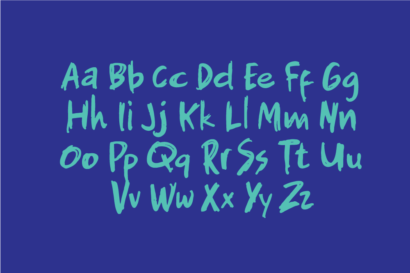 Image Preview of Belgedhes Handwritten Font - A Handwriting Font Style