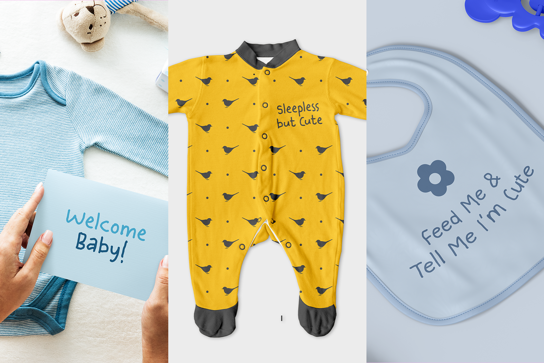 Creating Memorable Baby Shower Gifts with Childlike Handwriting Fonts