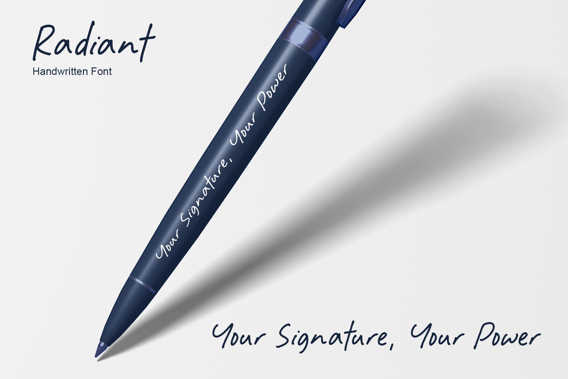 Designing High-Quality Corporate Gifts with Nice Handwriting Fonts