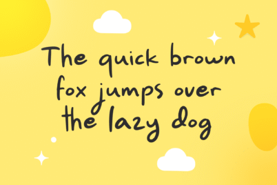 Image Preview of Wonder Handwritten Font - A Handwriting Font Bold